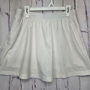 DSG Golf Skort White Athletic Skirt with Built-in Shorts Girls Sz‎ XL 16 Tennis